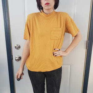 Vintage Mustard Yellow Tee